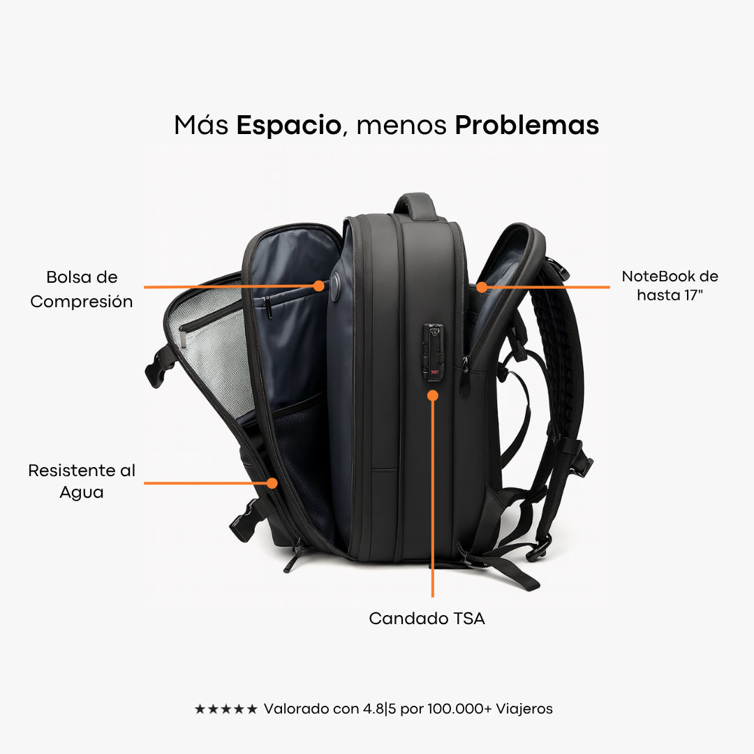Mochila VALTOBAG™ + Bomba de Aire de REGALO + Envío GRATIS