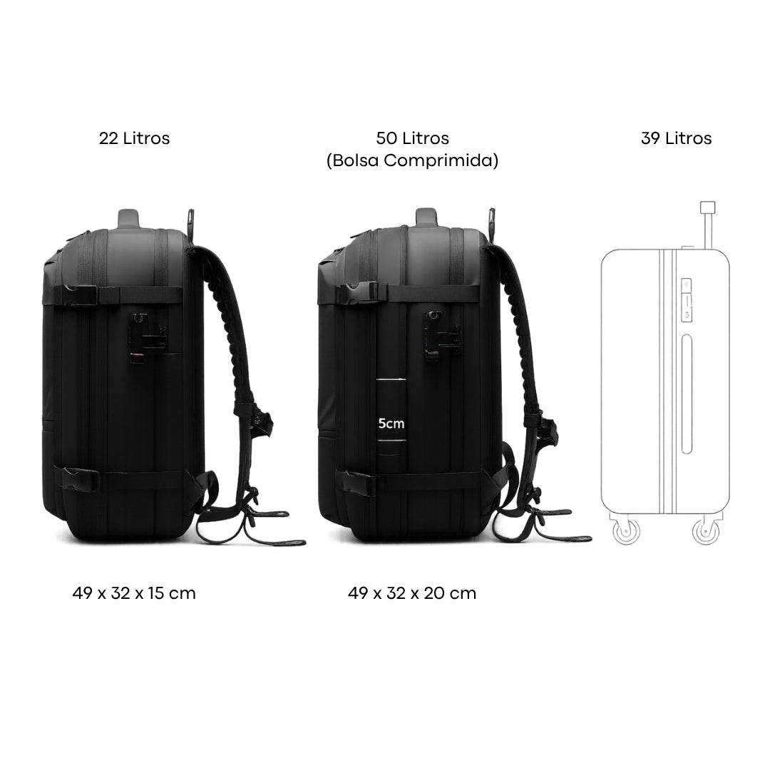 Mochila VALTOBAG™ + Bomba de Aire de REGALO + Envío GRATIS